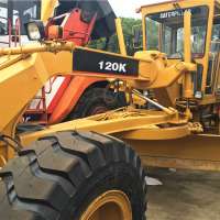 Second hand CAT 120K motor grader Caterpillar 120K /Used cat motor grader 120K with low price Made in Japan