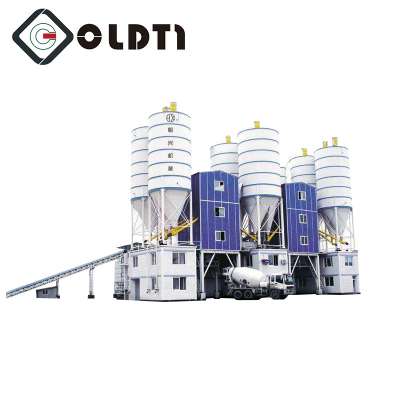 Safe and reliable 100KW 50T mobile concrete batching plant for sale